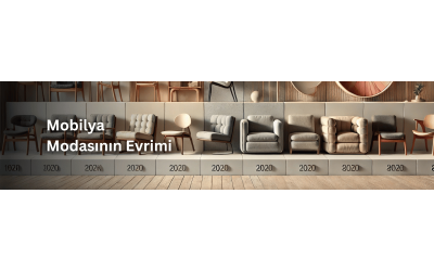 Mobilya Modasının Evrimi: Geçmişten Günümüze Dekorasyon Trendleri